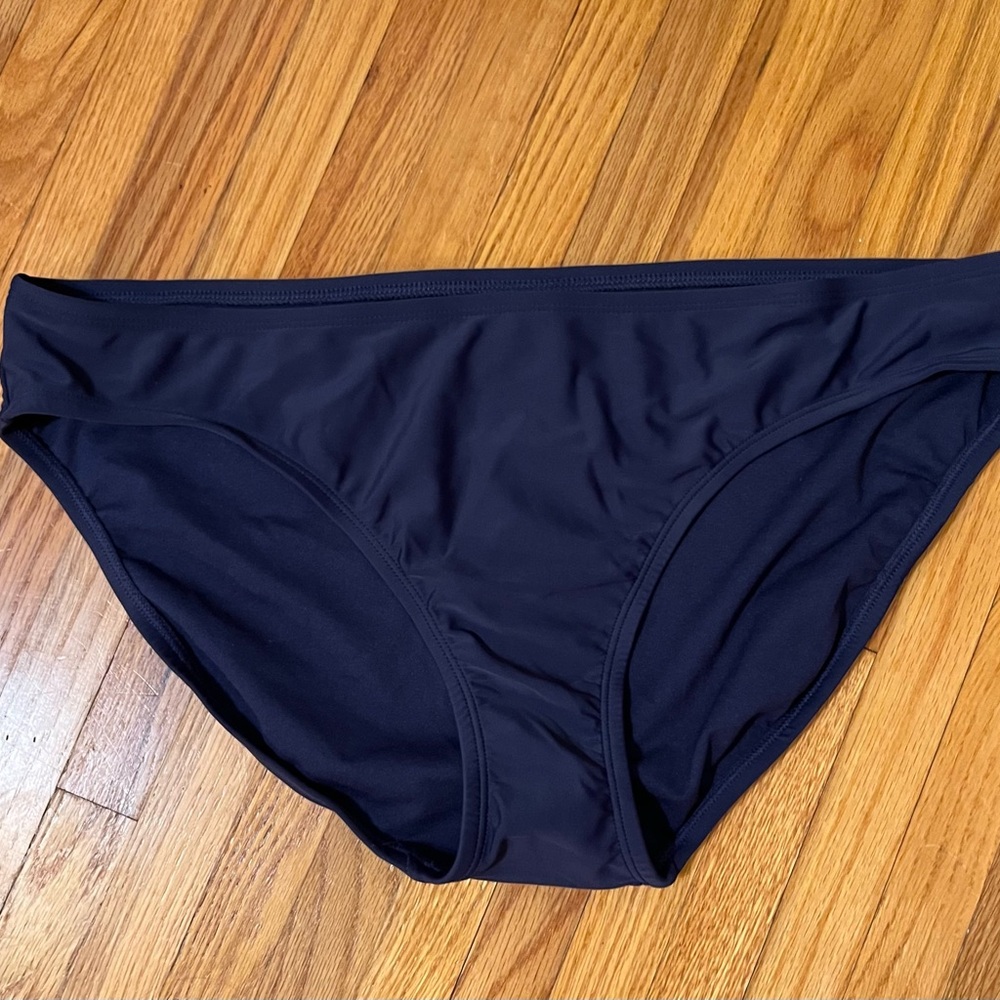 NWT Kona Sol Navy Bikini Bottoms Size XL